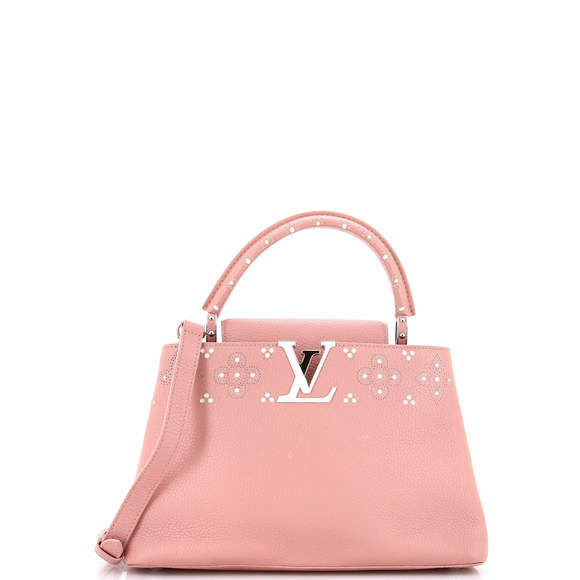 Louis Vuitton PM Capucines Bag Limited Edition Sweet Brogues Leather - Picture 1 of 8